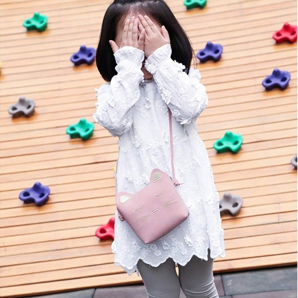 Cute Cat Little Girls Purse - Picture 9 of 9